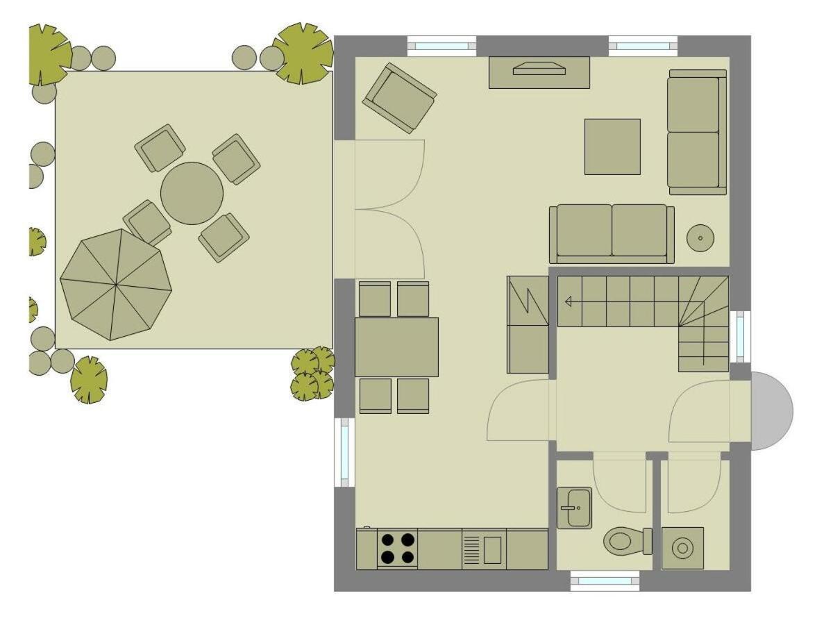 Ferienhaus Buhne 31 Преров Екстериор снимка